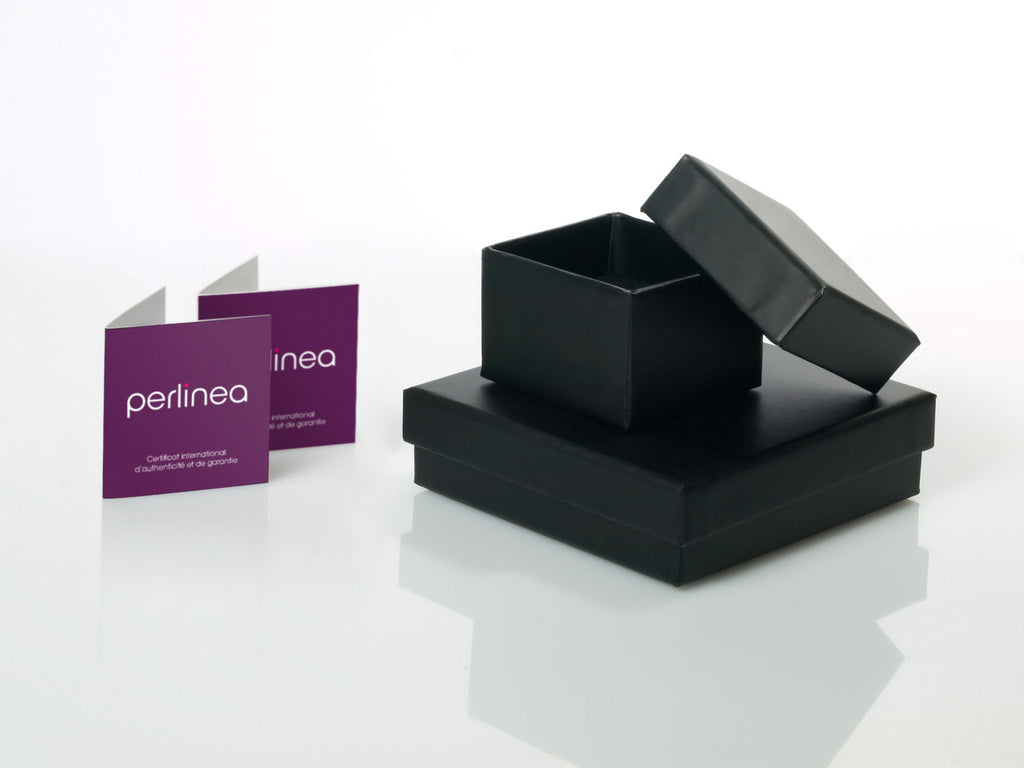 Collier Corolle Perle de Culture Blanche 8-9mm - Argent 925 Rhodié - Bijou Femme Élégant