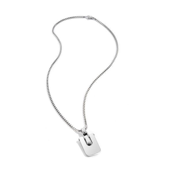 Collier Homme Morellato SAAK03 - Acier Inoxydable 50cm - Design Italien