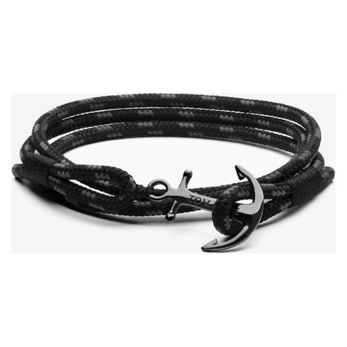 Bracelet Unisexe Tom Hope TM013 - Métal Noir et Gris - Style Urbain