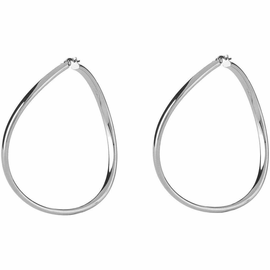 Boucles d'Oreilles Femme Guess JUBE04195JWRHT-U - Acier Inoxydable - 7 cm - Argenté