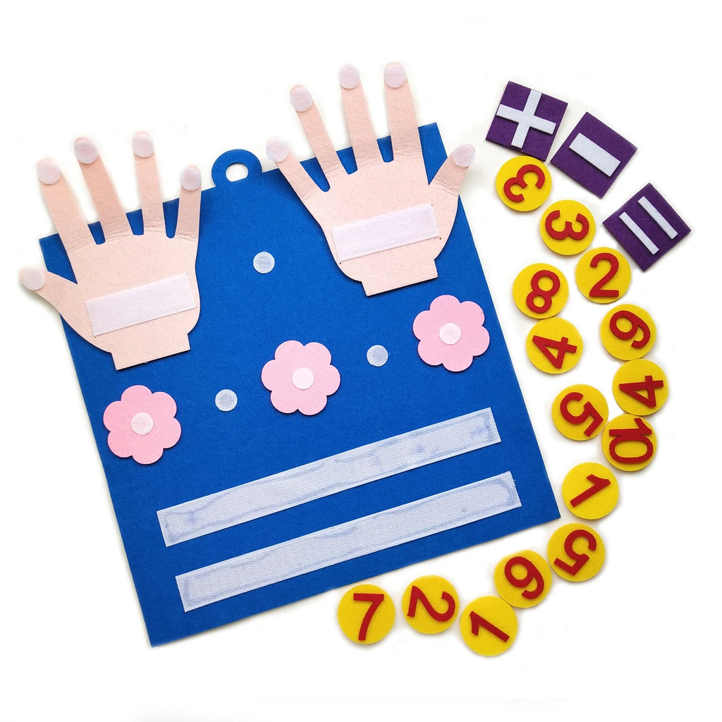 Jeu Apprentissage Mathématiques Montessori - Comptage Enfant 3-6 Ans