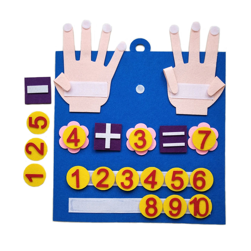 Jeu Apprentissage Mathématiques Montessori - Comptage Enfant 3-6 Ans