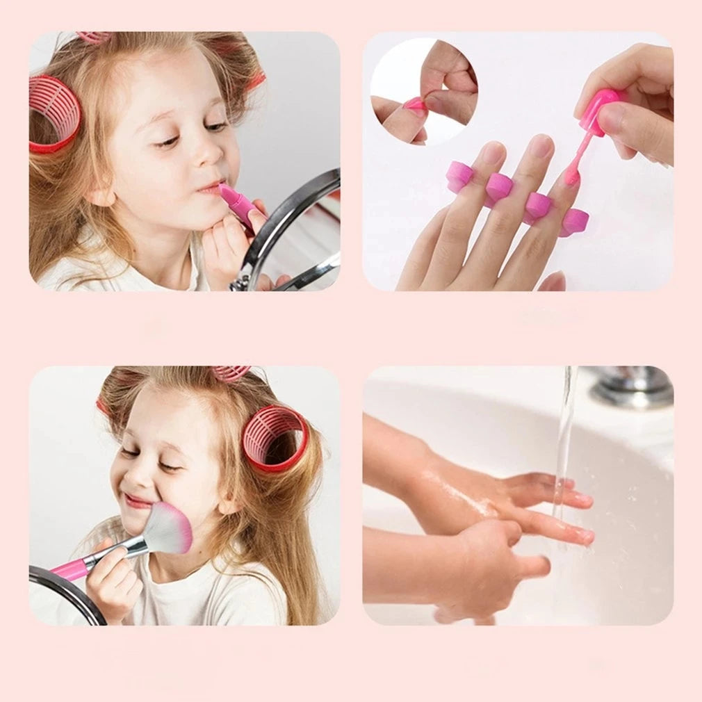 Kit Maquillage Enfant Complet - Cosmétiques Non Toxiques Fille 3+