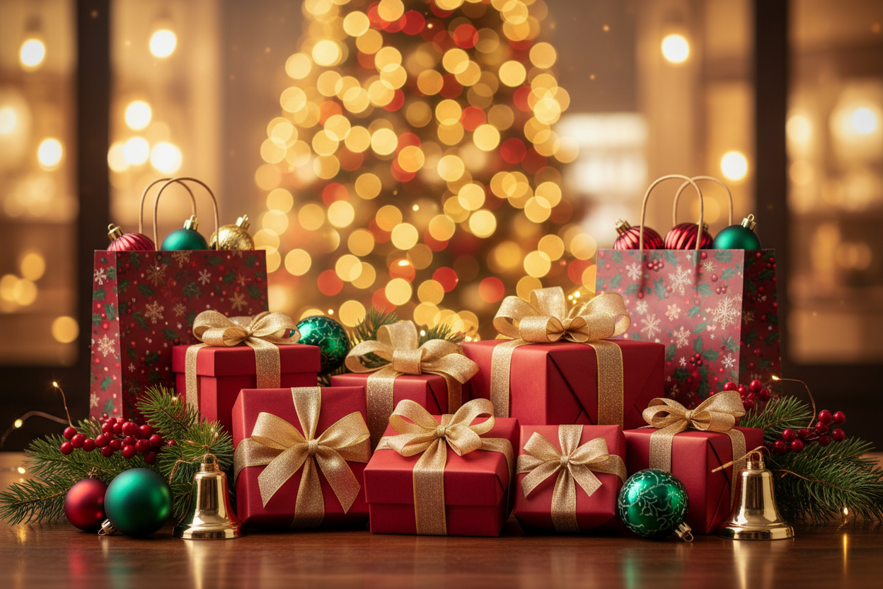 ambiance noël commerciale sans texte